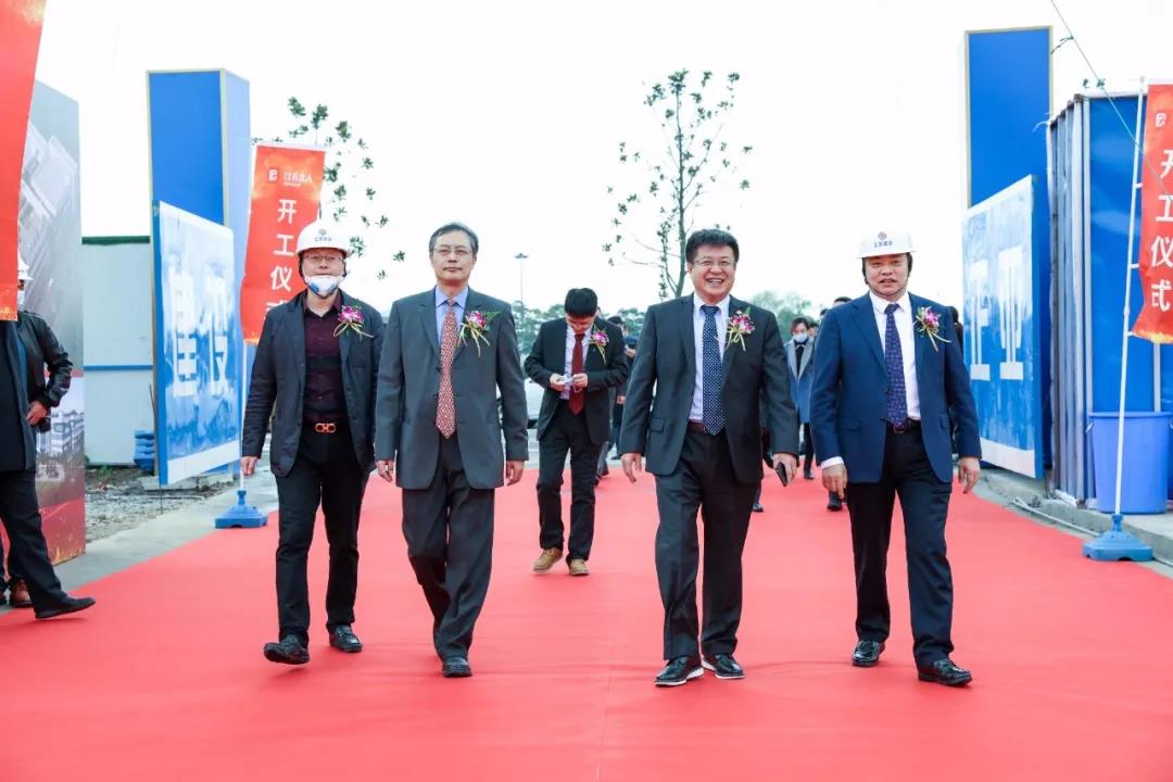 Warm congratulations on the groundbreaking ceremony of Jiangsu Beiren's R & D and intelligent production line project (phase II project)!